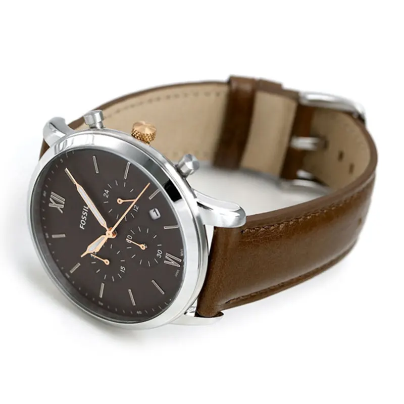 Fossil Neutra Chronograph Light Brown Leather Men's Watch | FS5408